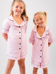 Personalised Jersey Short Pyjamas - Image 1 of 1
