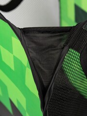 Jay Franco Green Minecraft Creeper 80L Pop-Up Laundry Hamper for Clothes or Toys - Image 4 of 4