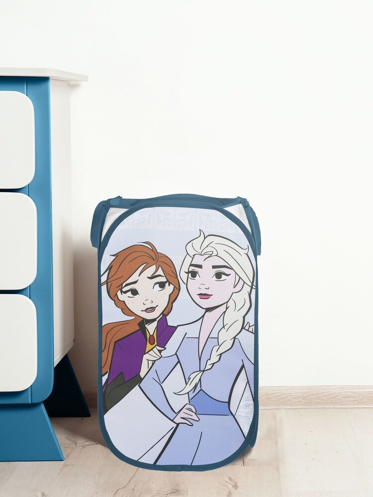 Jay Franco Blue Frozen 'Spirit Of Adventure' Pop-Up Laundry Hamper for Clothes or Toys - Image 1 of 4