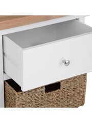 K Interiors White Windsor Solid Wood Large Sideboard - Image 5 of 6