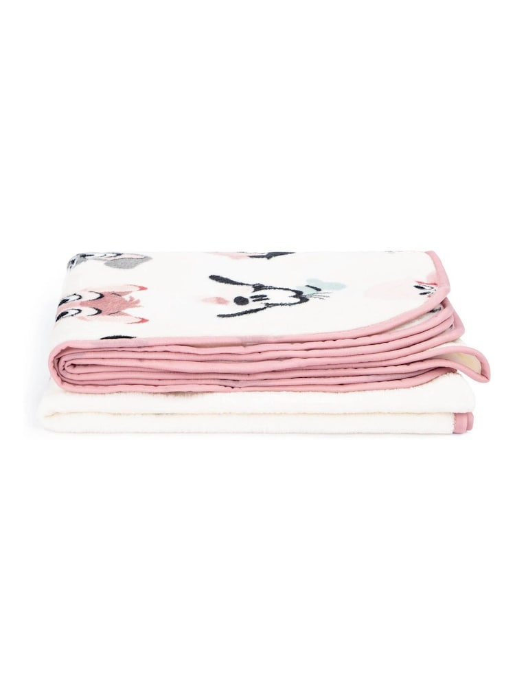 Jay Franco Disney 100 Years Of Wonder D100 Fluffy Throw Blanket - Image 2 of 4