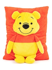 Jay Franco Orange/Yellow Disney Winnie the Pooh Plush Snuggle Pillow - Super Soft 3D Bed Cushion - Image 1 of 5