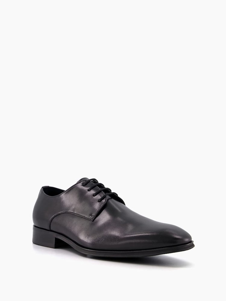 Dune London Black Wide Fit Satchel Di Lace-Up Shoes - Image 4 of 7
