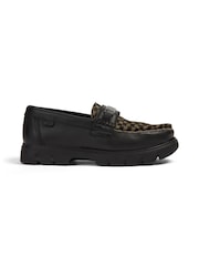 Kickers Lennon Black Loafers - Image 1 of 6