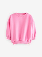 Fluro Pink Sweatshirt (3mths-7yrs) - Image 2 of 4