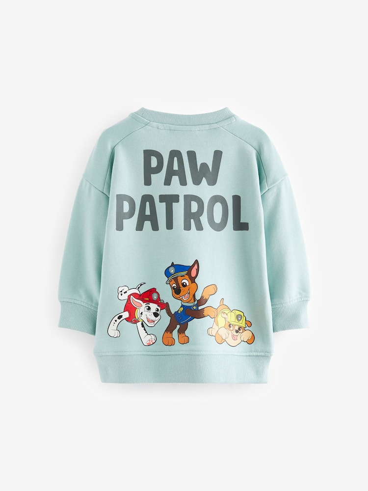 Light Blue PAW Patrol Crew Neck Sweatshirt (3mths-8yrs) - Image 2 of 3 Light Blue PAW Patrol Crew Neck Sweatshirt (3mths-8yrs) - Image 2 of 3