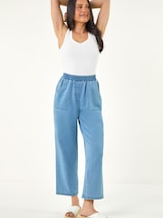 Roman Petite Stretch Denim Trousers - Bild 2 von 5