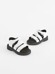 White Chunky Sandals - Image 1 of 5