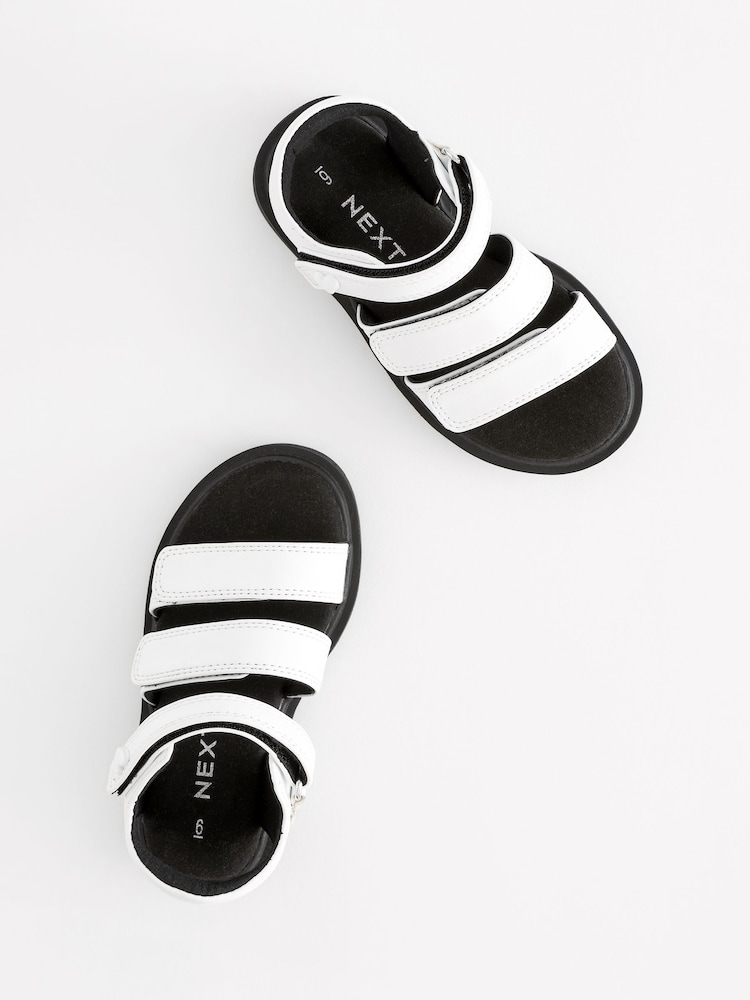 White Chunky Sandals - Image 5 of 5