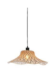 Good & Mojo Natural Ibiza Wavy Ceiling Light - Image 2 of 3