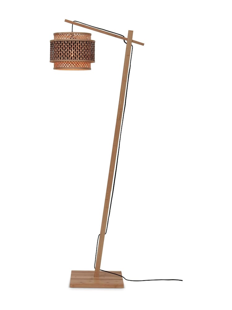 Good & Mojo Natural Bhutan Bamboo Floor Lamp - Image 3 of 3