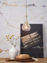 Its About Romi Gold Brussels Glass Hanging Ceiling Light - Image 1 of 3