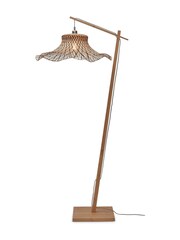 Good & Mojo Natural Ibiza Bamboo Floor Lamp - Image 2 of 3