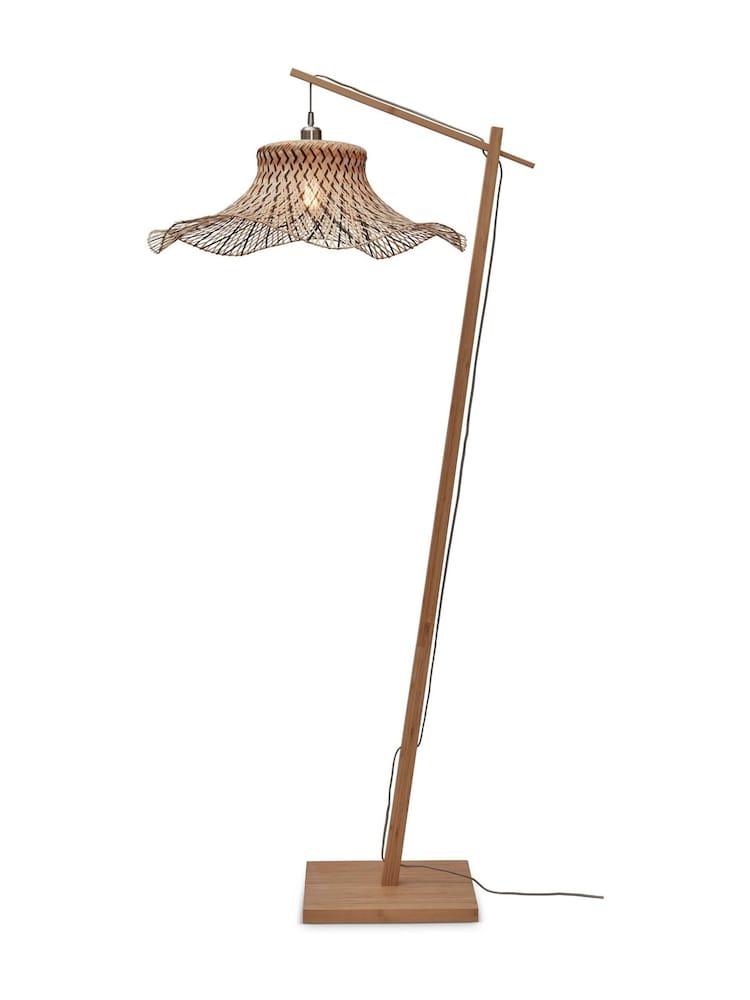Good & Mojo Natural Ibiza Bamboo Floor Lamp - Image 2 of 3