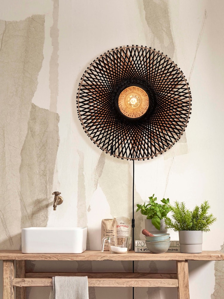 Good & Mojo Natural Kalimantan Wall Light - Image 1 of 3