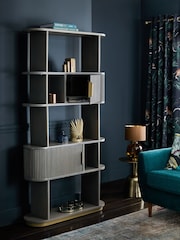 Dark Grey Valencia Marble Mango Wood Shelf - Image 3 of 7
