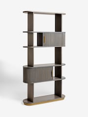 Dark Grey Valencia Marble Mango Wood Shelf - Image 7 of 7