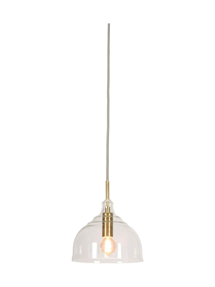 Its About Romi Gold Brussels Round Glass Hanging Ceiling Light - Image 2 of 3
