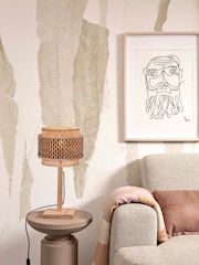 Good & Mojo Natural Bhutan Bamboo Table Lamp - Image 1 of 3