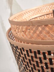 Good & Mojo Natural Bhutan Bamboo Table Lamp - Image 3 of 3