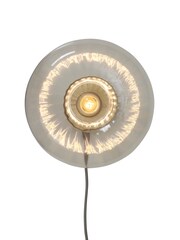 Its About Romi Gold Brussels Round Glass Wall Light - Image 2 of 3