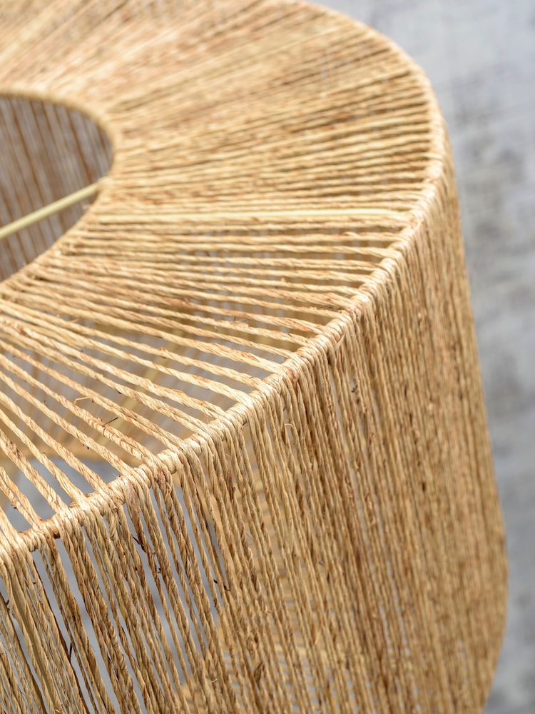Good & Mojo Natural Iguazu Jute Round Ceiling Light - Image 3 of 3
