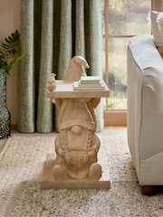 Natural Gonk Christmas Resin Large Side Table - Image 2 of 6