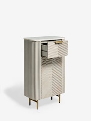 Light Grey Valencia Marble Mango Wood Sideboard - Image 8 of 9