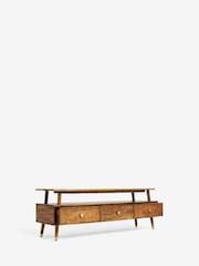 Dark Lloyd Mango Wood Up to 65 inch, Floating Top TV Unit - Image 5 of 8