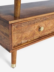 Dark Lloyd Mango Wood Up to 65 inch, Floating Top TV Unit - Image 8 of 8
