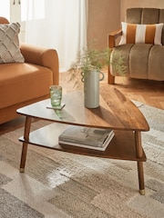 Dark Lloyd Mango Wood Standard Coffee Table - Image 1 of 5