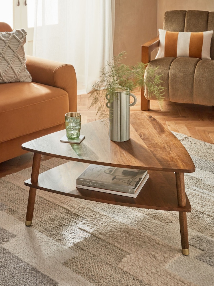 Dark Lloyd Mango Wood Standard Coffee Table - Image 1 of 5