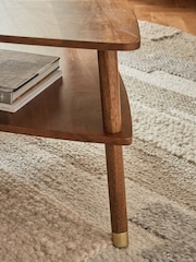 Dark Lloyd Mango Wood Standard Coffee Table - Image 2 of 5