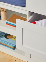 White Kids Flynn Cabin Bed - Image 5 of 9
