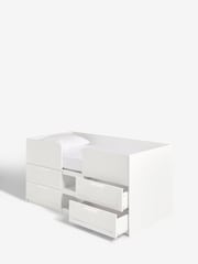 White Kids Flynn Cabin Bed - Image 7 of 9