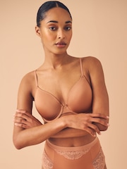 Caramel Nude - Leicht wattierter, glättender T-Shirt-BH mit Vollschale und ultimativem Komfort A-E - Bild 1 von 6