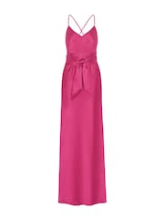 Rewritten Brooklyn Bridesmaid Dress With Waist Tie - Image 6 of 6