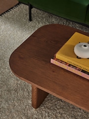 MADE.COM Dark Stain Oak Nyla Coffee Table - Image 3 of 4