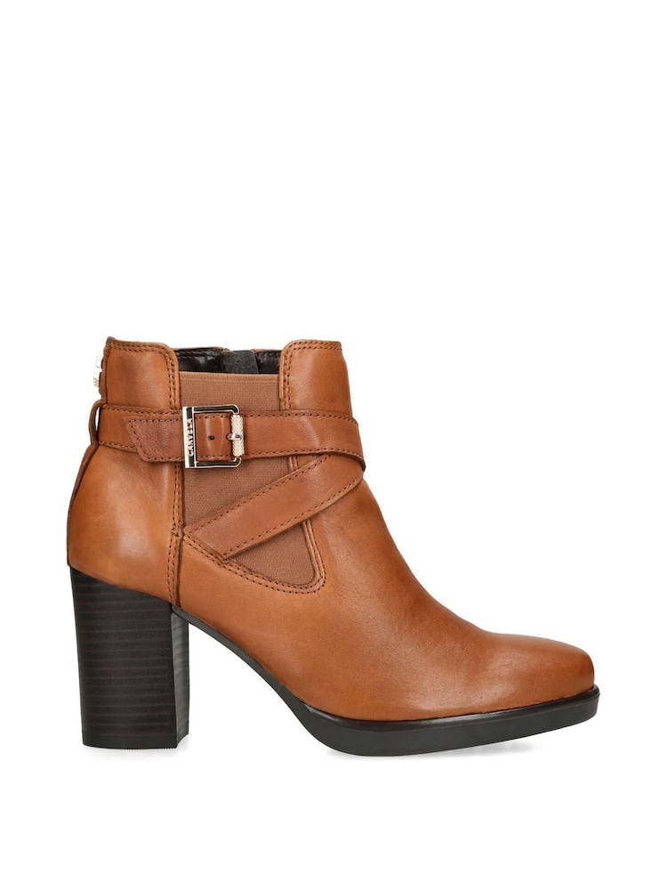 Carvela Buckle Detail Ankle Boots - Image 2 of 5
