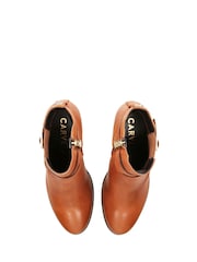 Carvela Buckle Detail Ankle Boots - Image 4 of 5