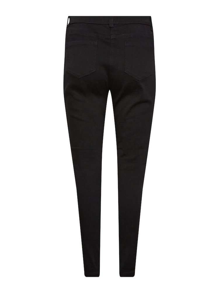 M&Co Black Stretch Jeggings - Image 4 of 4