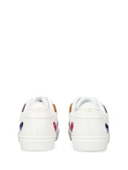 Kurt Geiger London White Mini Lane Love Trainers - Image 3 of 4