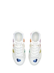 Kurt Geiger London White Mini Lane Love Trainers - Image 4 of 4