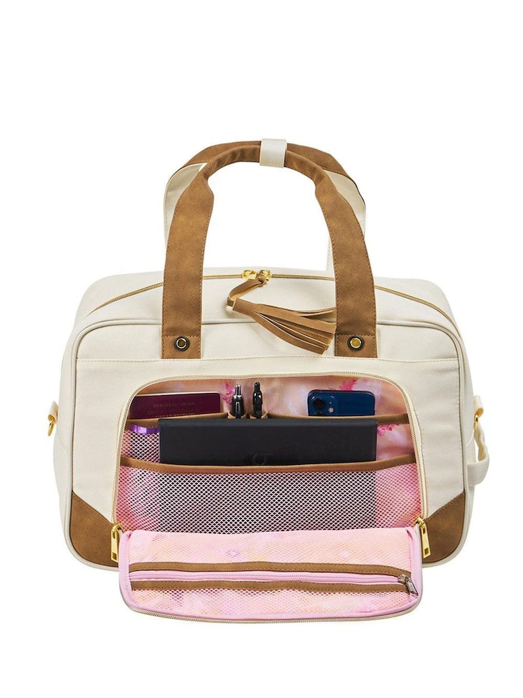 Crème - Cabin Max Cabin Max Vela 20L Tote Bag - Image 3 of 7