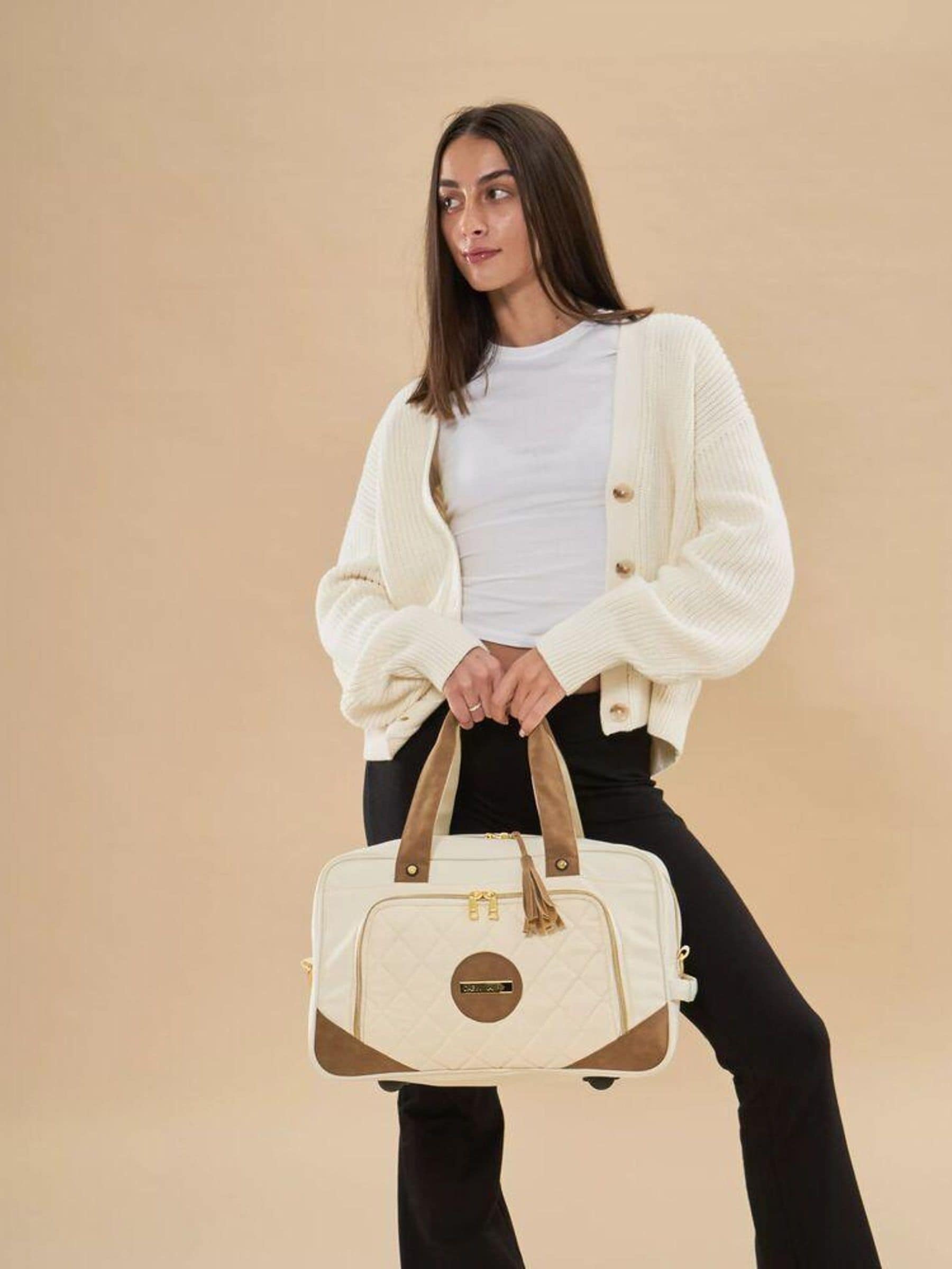 Buy Cabin Max Cream Cabin Max Vela 20L Tote Bag from Next Ireland
