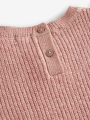rožnata - Pletena tabarda 3 Pieces Set (3mths-7yrs) - Slika 9 iz 10