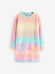 Rainbow Boucle Jumper Dress (3mths-7yrs) - Image 5 of 8