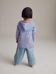 Pink Heart Hoodie (3mths-7yrs) - Image 2 of 9