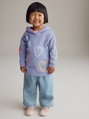 Pink Heart Hoodie (3mths-7yrs) - Image 4 of 9