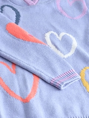 Pink Heart Hoodie (3mths-7yrs) - Image 9 of 9